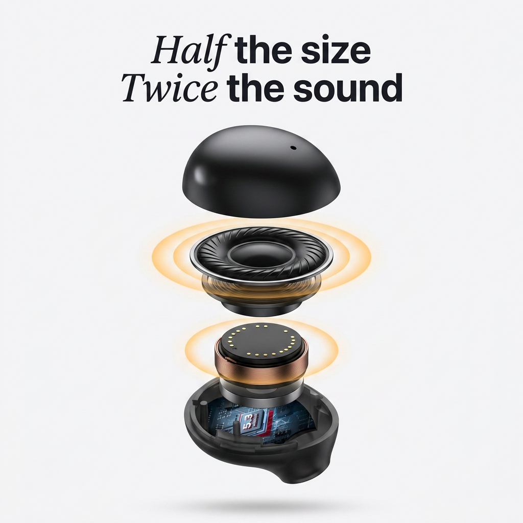 Huvv™ Air - Ultra-Light Earbuds